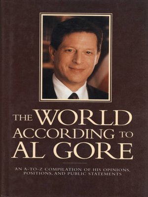 cover image of The World According to Al Gore